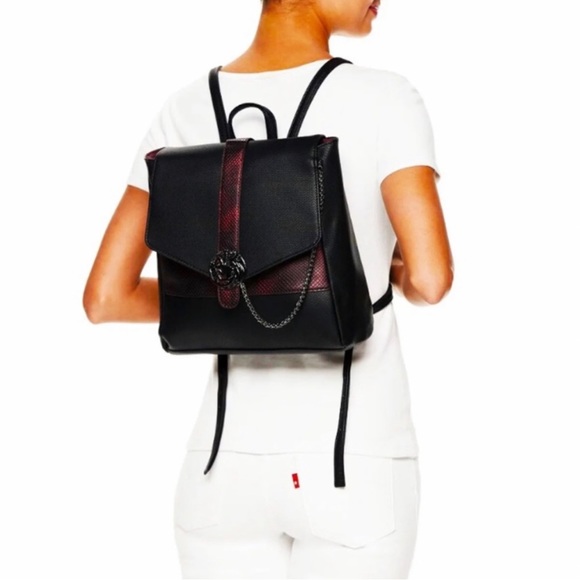 Bioworld Handbags - Bioworld Black and Red Backpack
